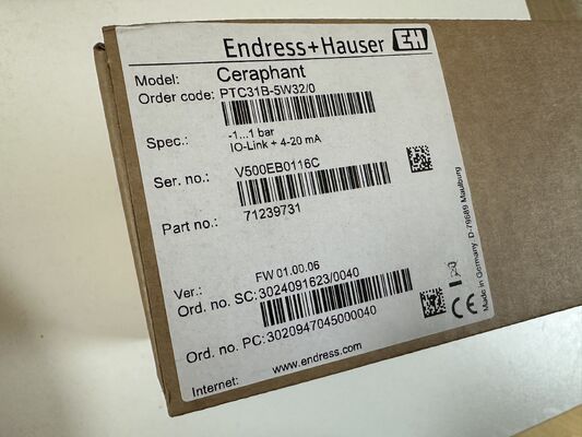 Endress+Hauser PTC31B-5W320 | Ceraphant Pressure Switch with IO-Link