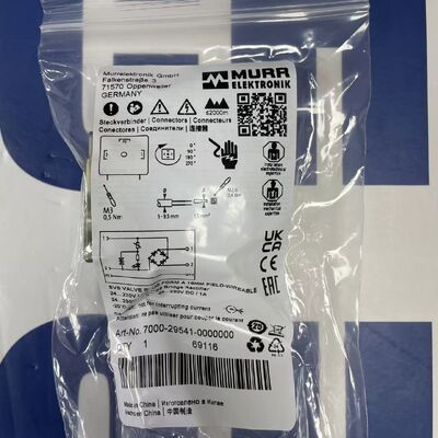 MURR ELEKTRONIK 7000-29541-0000000 | SVS Valve Plug Form A 18mm 24-230V AC/DC