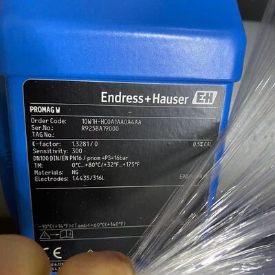Endress+Hauser 10W1H-HC0A1AA0A4AA | Promag W Water Flow Meter, DN
