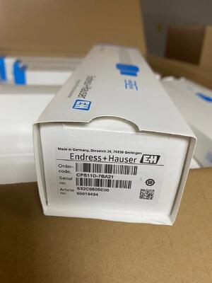 Endress+Hauser CPS11D-7BA21 | Memosens pH Electrode, 0–14 pH, Pg 13.5, Gel