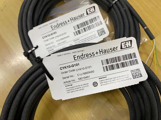 Endress+Hauser CYK10-G101 | Memosens Sensor Extension Cable, 10m, PVC Jacket