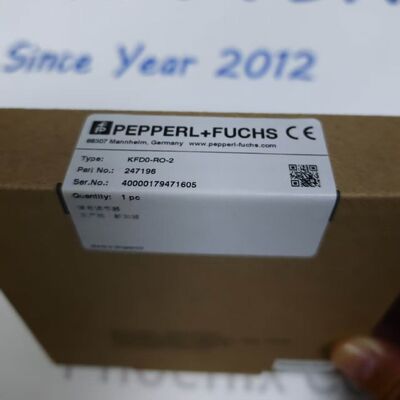 Pepperl+Fuchs KFD0-RO-2 | Isolated Repeater Power Supply for NAMUR Sensors, 24V DC