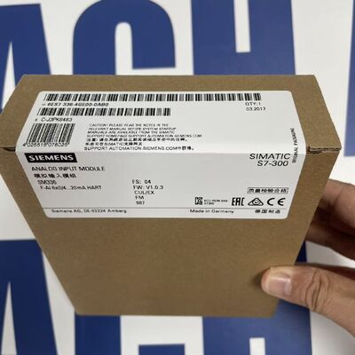 6ES7336-4GE00-0AB0 | SIMATIC S7-300 SM 336 F-DI 6× Safety Input Module