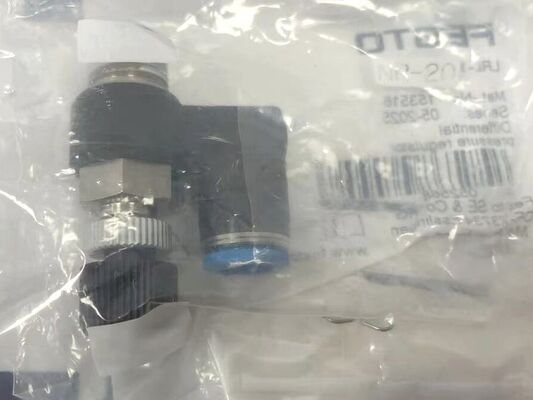 Festo LRLL-1/4-QS-10 | G1/4 Meter-Out Flow Control Valve, 10mm OD Tube