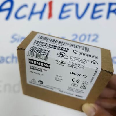 6ES7972-0BB12-0XA0 | PROFIBUS DP Bus Connector with PG Port, 90° Cable Outlet