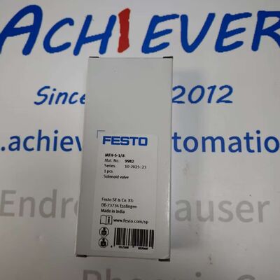 Festo MFH-5-1/8 | 5/2 Hand Lever Valve G1/8, Spring Return or Detent