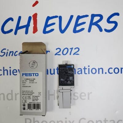 Festo MHP2-MS1H-5/2-M5 | 5/2 Solenoid Valve MHP2 Series, G1/8, 24V DC, M5 Pilots
