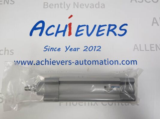 Festo DSBC-40-100-PPVA-N3 | ISO 15552 Cylinder 40mm Bore 100mm Stroke, PPV Air Cushion, N3 Proximity Slot