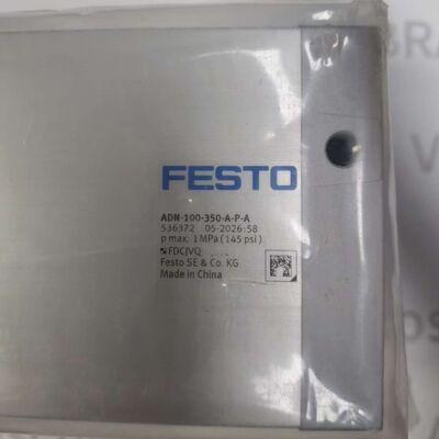 Festo ADN-100-350-A-P-A | ADN Compact Cylinder Ø100mm 350mm Stroke, Elastic Cushion, Male Thread