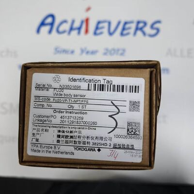 Yokogawa FU20-VP-T1-NPTFPS | FU20 All-in-One pH/ORP Sensor, VarioPin, 3/4" NPT, Pt1000, PPS Body