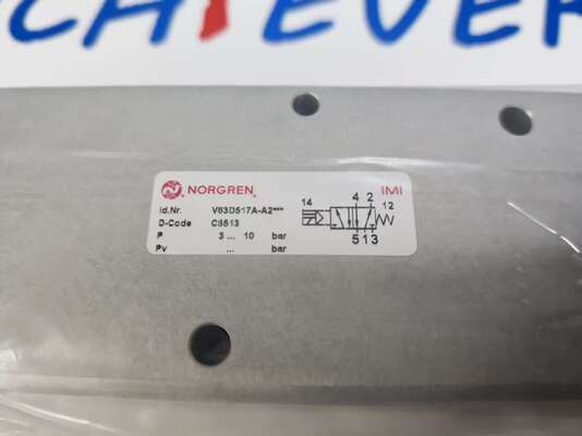 IMI Norgren V63D517A-A2 | ISO 6431 Cylinder 63mm Bore 100mm Stroke, M20 Rod, G1/4 Ports, Magnetic Piston