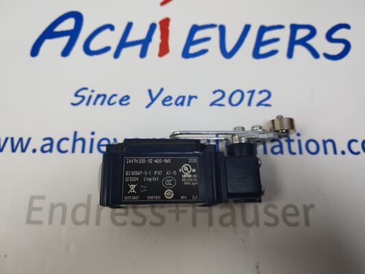Schmersal Z4V7H 335-11Z-M20-RMS | Metal Limit Switch, 1NO+1NC, Brass Roller Lever, M20×1.5, IP65/IP67