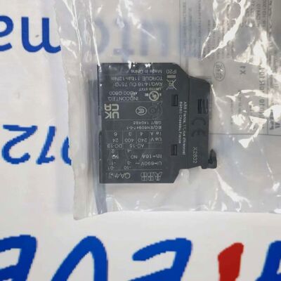 ABB CA4-10 | 1NO Front Mounted Auxiliary Contact Block, Screw Terminals, IP20