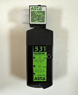 ASCO SCG531C001MS | 3-Way Steam Service Solenoid Valve