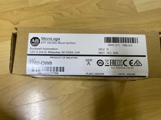 Allen-Bradley 1762-OW8 MicroLogix Output Module | 8-Channel Relay, 5-250V AC/DC, 2A, IP20 Specs