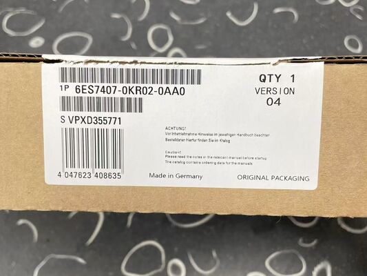 Siemens 6ES7407-0KR02-0AA0 PS 407 Power Supply | 10A, 120/230V AC, SIMATIC S7-400