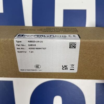 Pepperl+Fuchs NBB20-U4-UU Sensor | Cylindrical, M30, 10mm, DC 3-Wire, PNP, 4-Wire, Analog