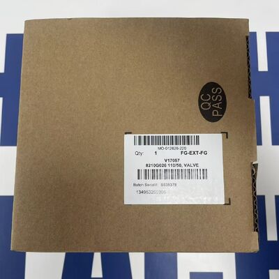 ASCO 8210G026 3/2ウェイ電磁弁 | 1/4" NPT、AC/DC、2ポジション、ノーマルクローズ、真鍮