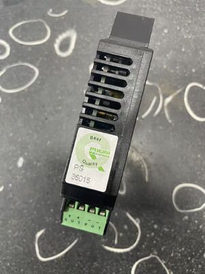 Murr Elektronik MDD 0.3-2424 Converter | DC/DC, 24V to 24V, 300mA, 7W, DIN Rail, Isolated